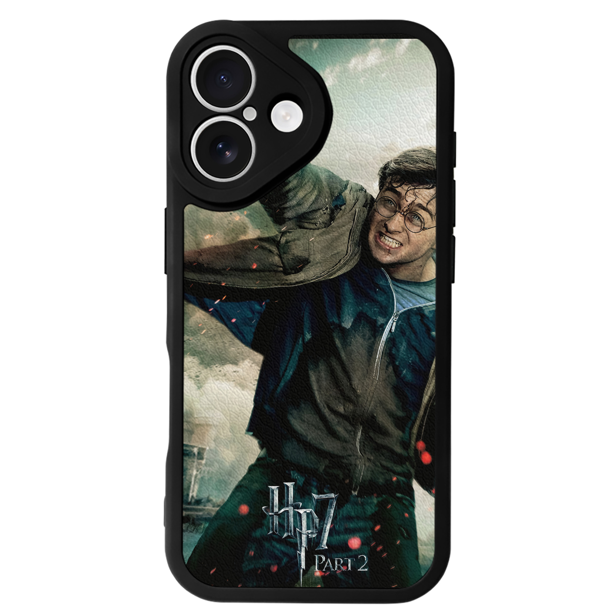 （画像用） Harry Potter ハリー・ポッターシリーズ 【iPhone 16シリーズ対応】シリコンスマホケース（レザー調） 材質：シリコン